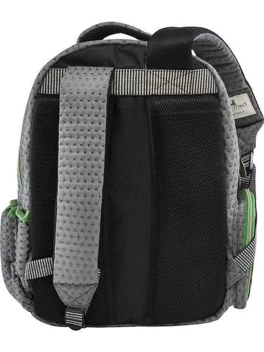 Santoro Gorjuss The Scarf School Bag Backpack Elementary, Elementary in Green color