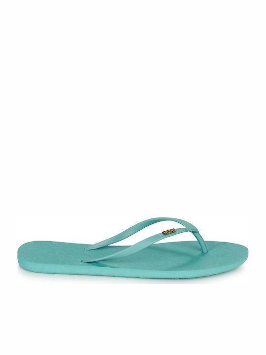 Roxy Viva Iv Frauen Flip Flops in Türkis Farbe