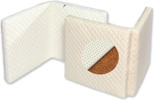 Greco Strom Mattress Playpen Erato with Coconut Fiber & Latex 60cmx120cmx6cm