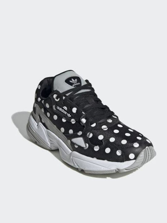 Adidas Falcon Chunky Sneakers Core Black / Crystal White / Grey Two