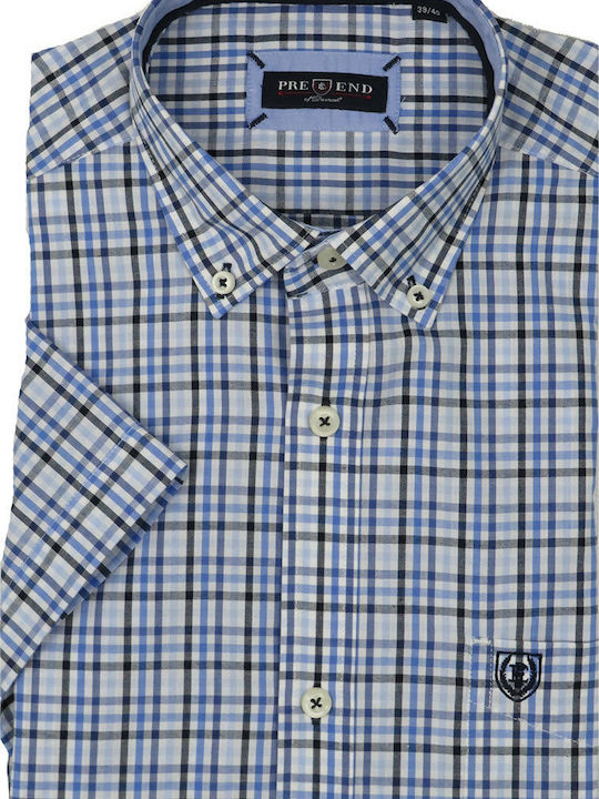 PRE END 34-100289 7017 Men's Shirt Sky Blue