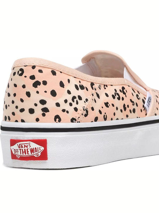 Leila Hurst Γυναικεία Slip-On Πάνινα Tiny Animal