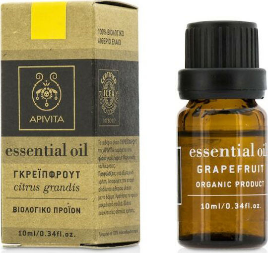 Apivita Grapefruit Essential Oil Organic Essential Oil Grapefruit 10ml