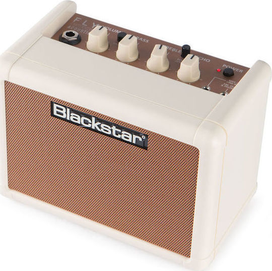 Blackstar FLY 3 Acoustic Pack Mini Amplifier For Acoustic Instruments 1 x 3" 6W Ecru