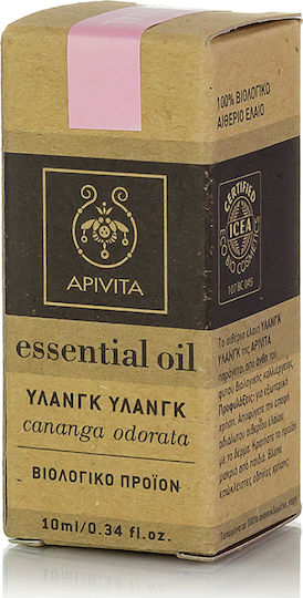 Apivita Ylang Ylang Essential Oil Organic Essential Oil Ylang-ylang 10ml