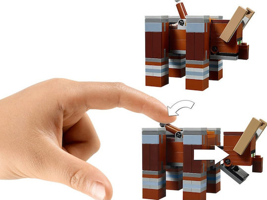 LEGO Minecraft The Illager Raid pentru 8+ Ani