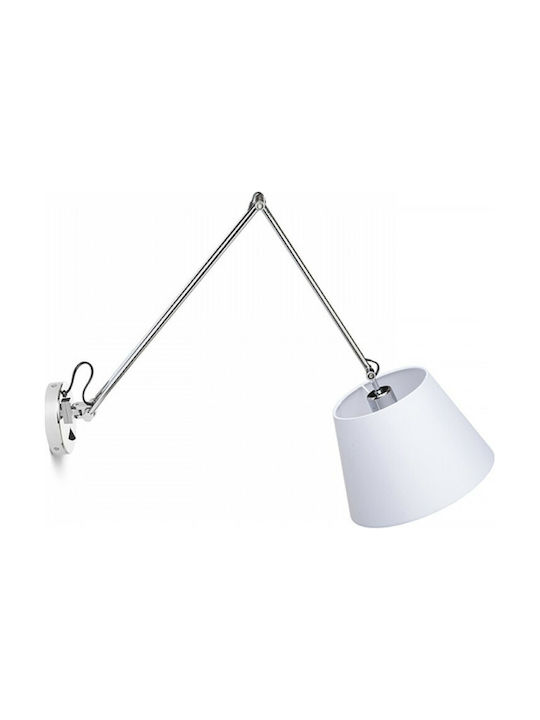 Rendl Light Studio Ashley Modern Wall Lamp with Socket E27 White