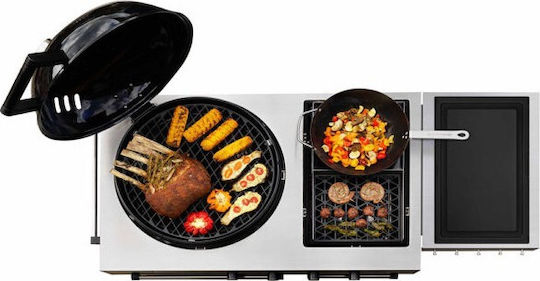 Outdoorchef Lugano 570 G Evo Gasgrill Rost 54cmx27cmcm mit 4 Stück 18.5kW