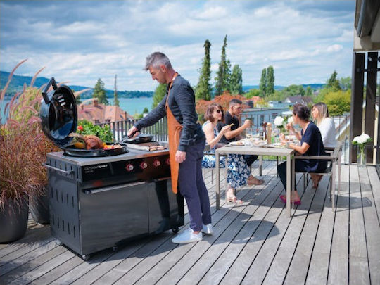 Outdoorchef Lugano 570 G Evo Gasgrill Rost 54cmx27cmcm mit 4 Stück 18.5kW