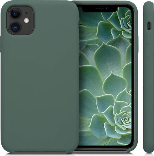 KWmobile Soft Flexible Back Cover Silicone Green (iPhone 11)
