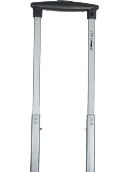 Diplomat Small The Light Collection Βαλίτσα Ταξιδίου Καμπίνας Υφασμάτινη Μπλε με 2 Ρόδες Ύψους 55εκ.