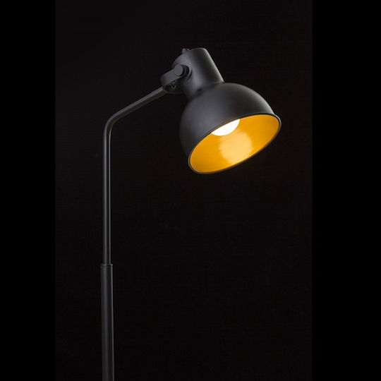 Rendl Light Studio Rosita Vintage Floor Lamp H145xW23cm. with Socket for Bulb E27 Black