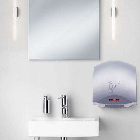 Stiebel Eltron Στεγνωτήρας Χεριών HTE 4 Πλαστικός 54dB με Αισθητήρα σε Λευκό χρώμα 1.8kW SE09117