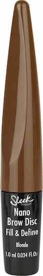 Sleek MakeUP Nano Brow Disc Σκιά για Φρύδια Blonde 1ml