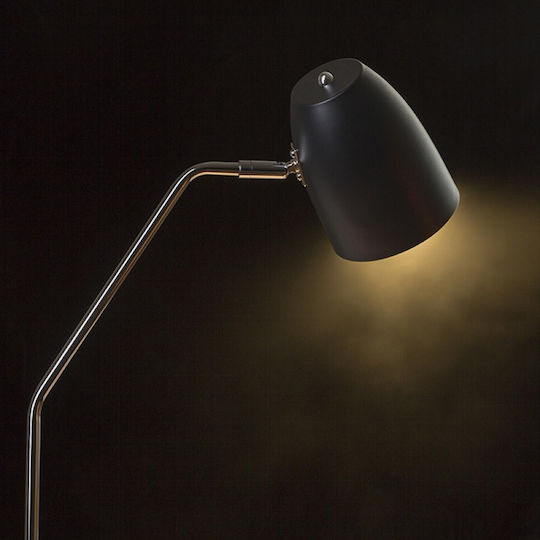 Rendl Light Studio Pragma Floor Floor Lamp H159xW25cm. with Socket for Bulb E27 Black
