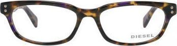 Diesel Rame Ochelari Pentru Femei Acetat Maro Tortoise DL5038-055