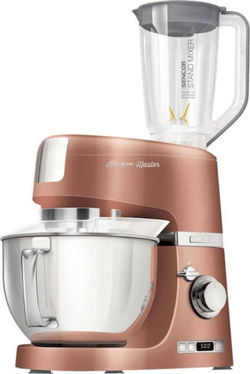 Sencor Stand Mixer 1000W with Stainless Mixing Bowl 4.5lt