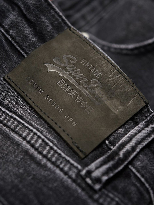 Travis Men's Jeans Pants in Skinny Fit Anthracite