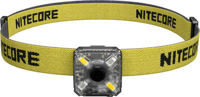 NiteCore Rechargeable Headlamp LED Waterproof IP66 with Maximum Brightness 35lm NU05 9110100821