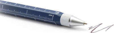 Troika Construction Ballpoint Pen Blue