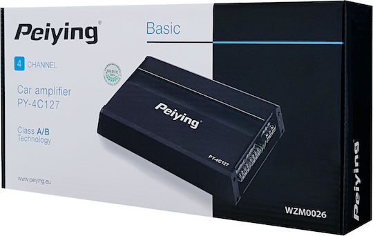 Peiying Car Audio Amplifier 4 Channels
