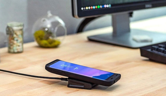 Mophie Ασύρματος Φορτιστής (Qi Pad) 5W Quick Charge 2.0 Μαύρος (401302090)