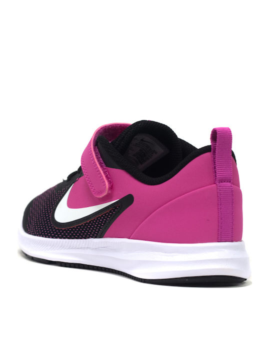 Downshifter Downshifter 9 Kids Sports Shoes Running with Hoop & Loop Closure Black
