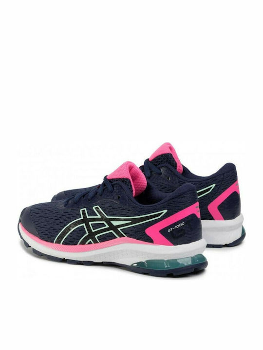 GT-1000 Kids Sports Shoes Running with Laces Navy Blue