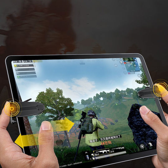 Baseus Mobile Gaming Triggers Bumpers Shooter Controller in Black color