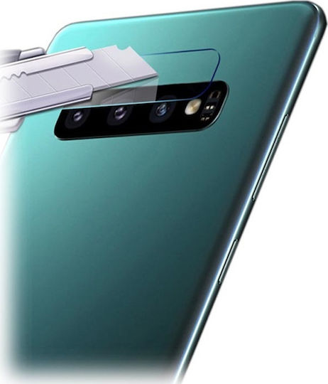 Smartfits Camera Protection Tempered Glass Transparent for the Galaxy S10+