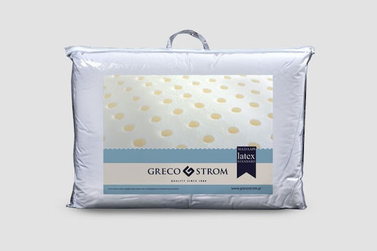 Greco Strom Стандартна Възглавница За Спане Латекс 40x60x14см