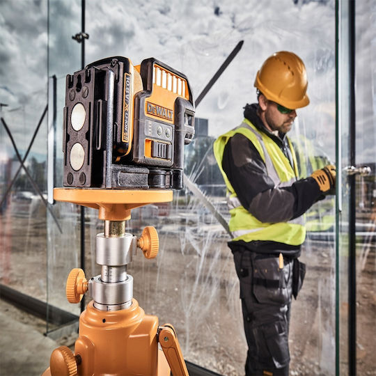 Dewalt DCE0825D1G Αυτορυθμιζόμενο Γραμμικό Αλφάδι Laser Πράσινης Δέσμης 10.8V με Εύρος Εργασίας 30m