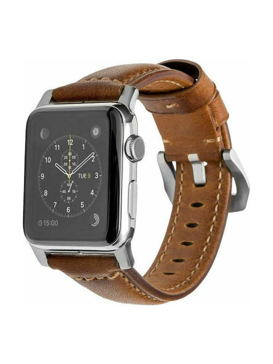 Nomad Traditional Strap Λουράκι Δερμάτινο Καφέ (Apple Watch 42/44/45mm)