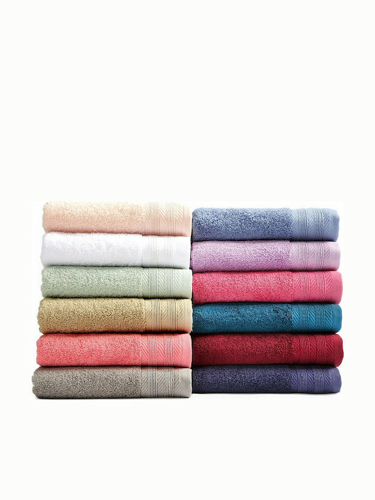 Nef-Nef Homeware Handtuch 30x50εκ. Bordo Gewicht 550gr/m²