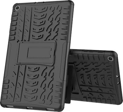 Armorlok Coperta din spate Silicon Rezistentă Negru (Galaxy Tab A 10.1 2019)