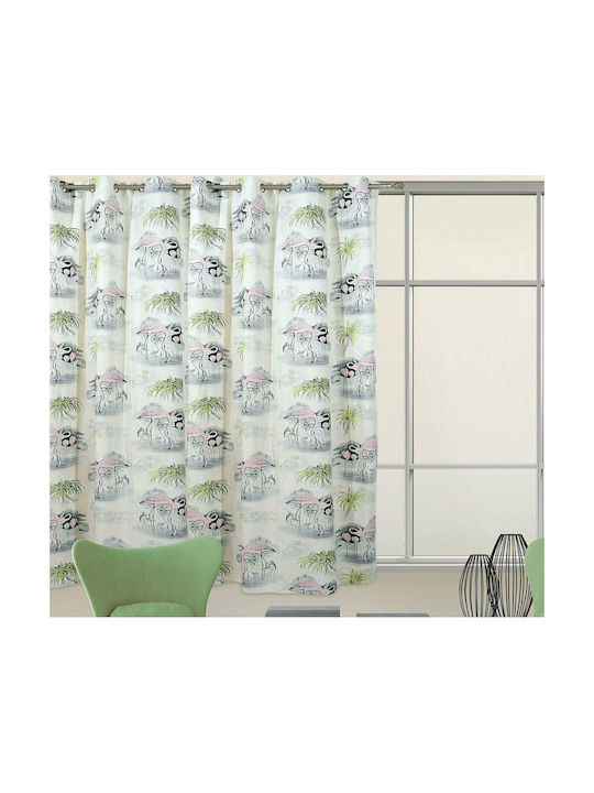 Das Home Vorhang mit Grommets 2063 140x280cm