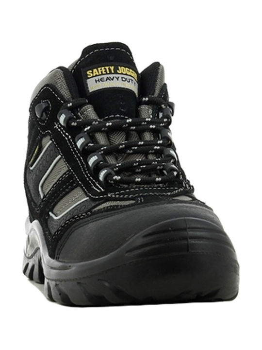 Safety Jogger Climber Αδιάβροχο Μποτάκι Ασφαλείας Μαύρο S3 με Πιστοποίηση SRC