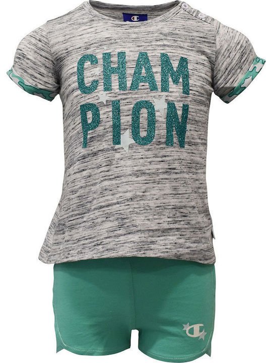 Kids' Set with Shorts Summer 2pcs Gray