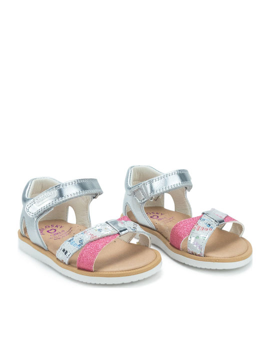 Kinder Sandalen Anatomisch Silber