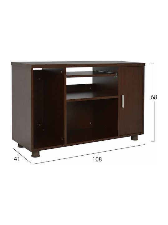 Kabinett Büro Vance Wenge 108x41x68cm