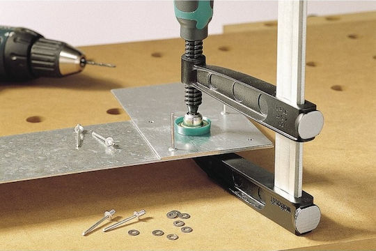 Wolfcraft 3612000 Σφιγκτήρας Αυτόματος Τύπου "F" με Μέγιστο Άνοιγμα 450mm