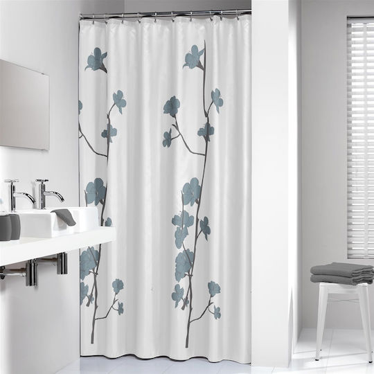 Sealskin Orchid Perdea de Baie Țesătură 180x200cm Albastru 233031324