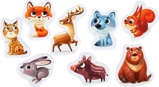 Kids Puzzle Animals of the Forest for 2+ years+ Years 16pcs Cubika