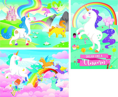 Kinderpuzzle I Believe In Unicorns für 4++ Jahre 48pcs Clementoni