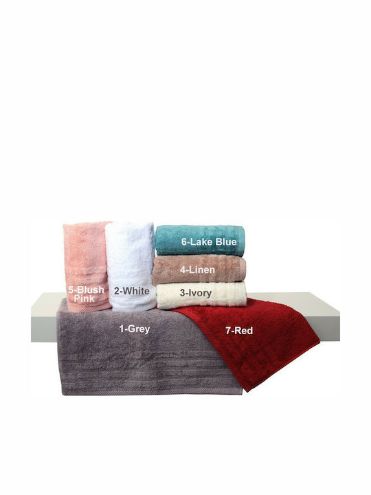 Anna Riska Bath Towel Spa 413660 70x140cm. 7 Red Weight 550gr/m²