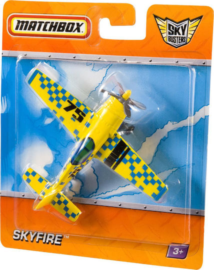 Mattel Skybusters Matchbox Airplane for 3+ years+ Years (Various Designs) 1pc