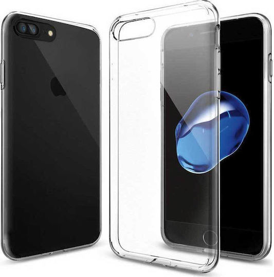 0.5mm iPhone 7/8 Plus Silicone Back Cover 0.5mm Transparent (iPhone 8/7 Plus)