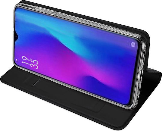 Dux Ducis Skin Pro Book Synthetic Leather Black (Huawei P30)
