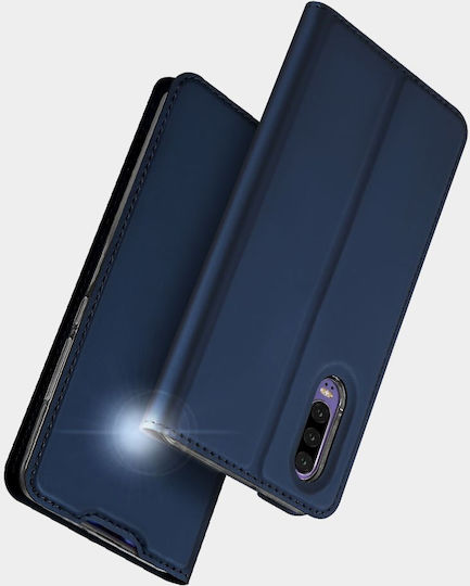 Dux Ducis Skin Pro Book Synthetic Leather Black (Huawei P30)