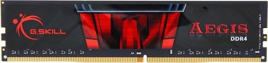 G.Skill Aegis DDR4 με Module 1x8GB και Ταχύτητα 2666 για Desktop